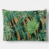 Tiger Stripes Jungle Camouflage Personalisiert Zubehörtasche (Rückseite)