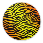 Tiger Stripes Keramikknauf (Vorderseite)