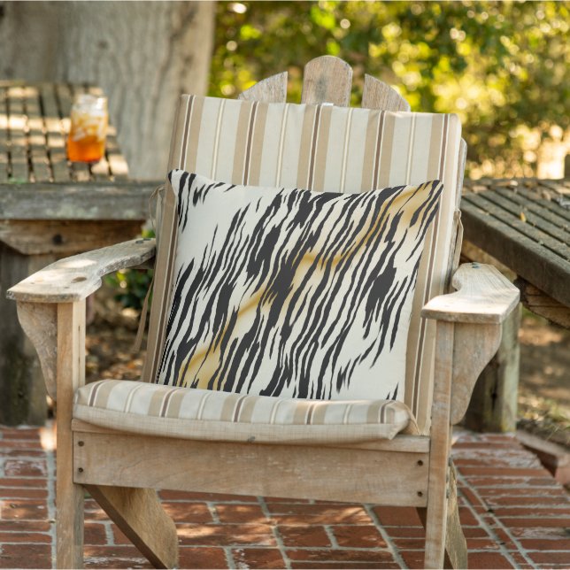 Tiger Stripes Kissen (Stuhl )