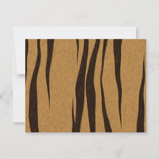Tiger Stripes Muster (Vorderseite)