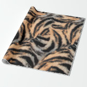 Tiger Stripes Muster Geschenkpapier (Ungerollt)