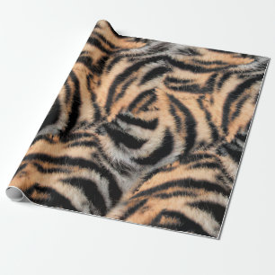 Tiger Stripes Muster Geschenkpapier