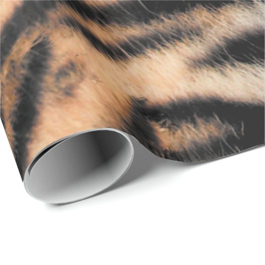 Tiger Stripes Muster Geschenkpapier (Rolleneckpunkt)