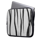 Tiger Stripes Muster Laptopschutzhülle (Vorderseite Links)