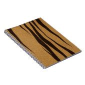 Tiger Stripes Muster Notizblock (Rechte Seite)