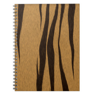 Tiger Stripes Muster Notizblock