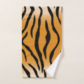 Tiger stripes pattern badhandtuch set (Handtuch)