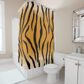 Tiger stripes pattern duschvorhang (Beispiel)
