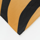 Tiger stripes pattern fleecedecke (Ecke)