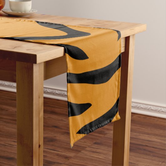 Tiger stripes pattern kurzer tischläufer (Beispiel)