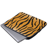 Tiger stripes pattern laptopschutzhülle (Vorne Knopf)