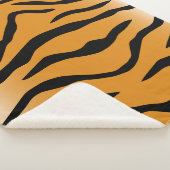 Tiger stripes pattern sherpadecke (3/4)