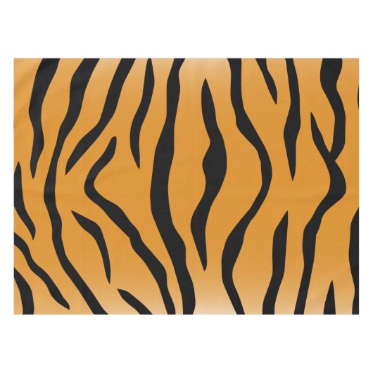 Tiger stripes pattern tischdecke (Vorderseite (Horizontal))
