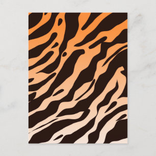 Tiger Stripes Postkarte