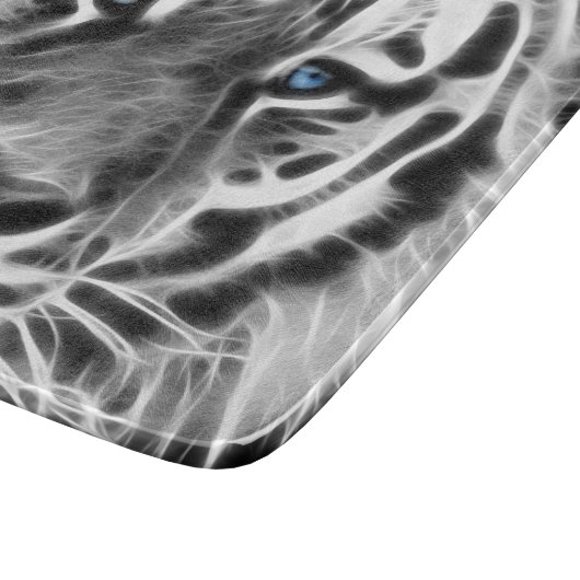 Tiger Stripes Schneidebrett (Ecke)