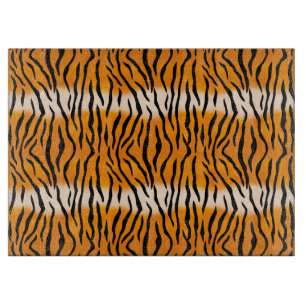 Tiger Stripes Schneidebrett