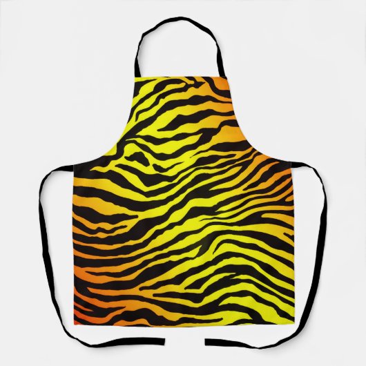 Tiger Stripes Schürze (Vorderseite)