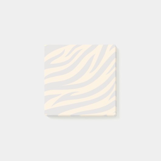Tiger Stripes schwarz Orange Wildtier Hautfleck Post-it Klebezettel (Vorderseite)