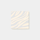 Tiger Stripes schwarz Orange Wildtier Hautfleck Post-it Klebezettel (Vorderseite)