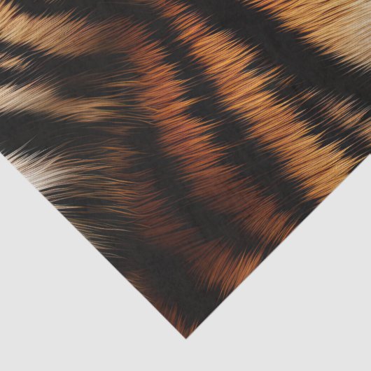 Tiger Stripes Seidenpapier (Detail)