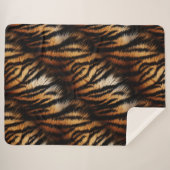 Tiger Stripes Sherpadecke (Vorderseite (Horizontal))