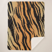 Tiger Stripes Sherpadecke (Vorderseite)