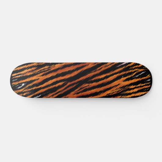 Tiger Stripes Skateboard (Horizontal)