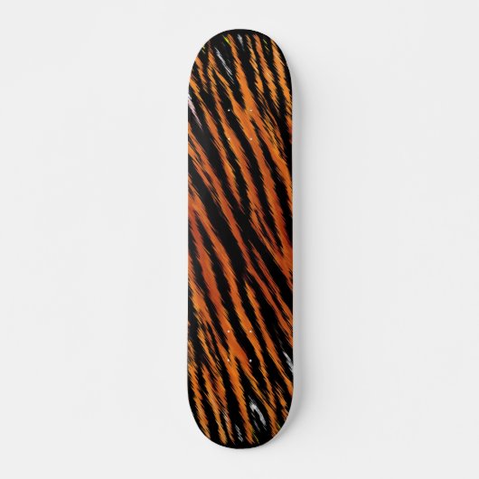 Tiger Stripes Skateboard (Vorne)