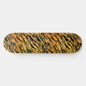 Tiger Stripes Skateboard (Horizontal)