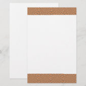 Tiger Stripes Stationery Briefpapier (Vorne/Hinten)