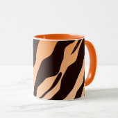 Tiger Stripes Tasse (VorderseiteRechts)