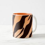 Tiger Stripes Zweifarbige Tasse (VorderseiteRechts)