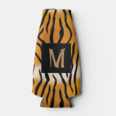 Tiger Striping Mit Monogramm Flaschenkühler (Vorderseite)