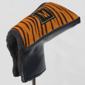 Tiger Striping Mit Monogramm Golf Headcover (3/4 Vorderseite)