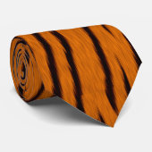 Tiger Striping Mit Monogramm Krawatte (Gerollt)