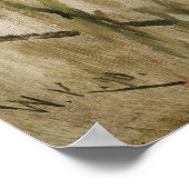 Tiger-Studie von Wilhelm Kuhnert Poster (Ecke)