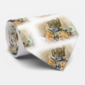 Tiger, Suche_ Krawatte (Gerollt)