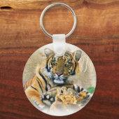 Tiger, Suche_ Schlüsselanhänger (Vorderseite)