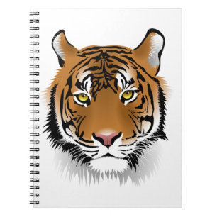 Tiger Sumatran Tiger Wildlife Man-Eater Wildcat Notizblock
