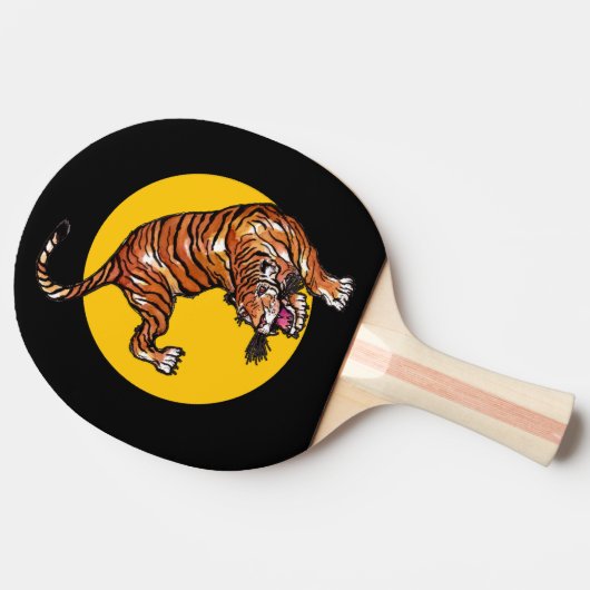 Tiger Sun Tischtennis Schläger (Seitenansicht)