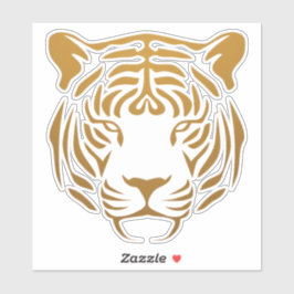 Tiger-Symbol Aufkleber