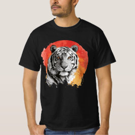 Tiger Symbol des Mutes. T-Shirt