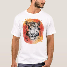 Tiger symbol of courage.  T-Shirt