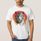 Tiger symbol of courage. T-Shirt (Vorderseite)