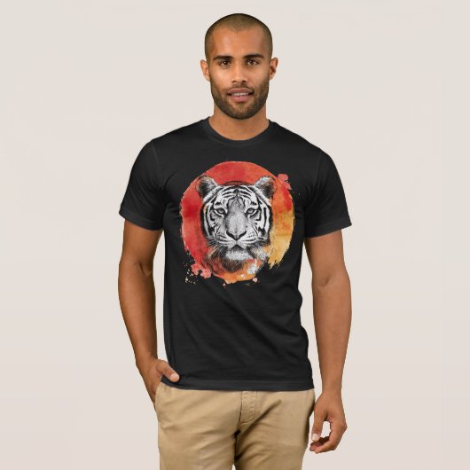 Tiger symbol of courage T-Shirt (Vorne ganz)