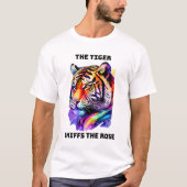 Tiger T - Shirt: Fierce Fashion Statement T-Shirt (Vorderseite)