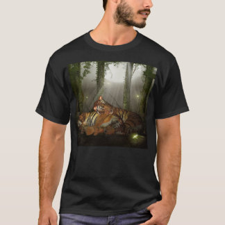 Tiger-T-Shirt für Männer, Jahr des Tigers, i-Liebe T-Shirt