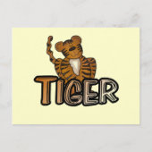 Tiger-T - Shirt und -Geschenke Postkarte (Vorderseite)