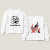 Tiger t-shirts for baby (Design Vorderseite & Rückseite)