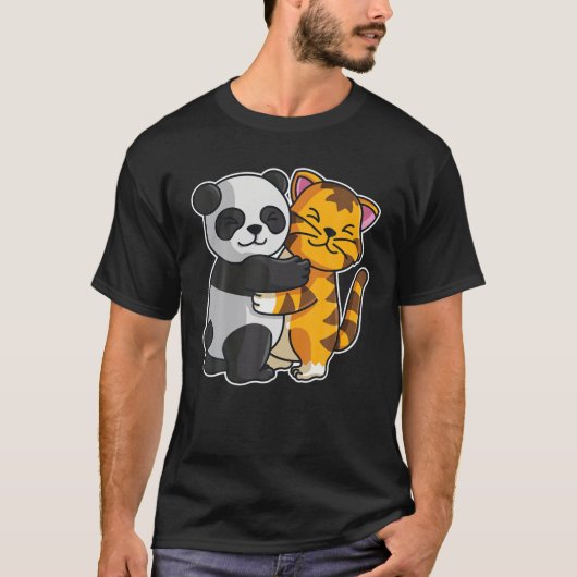 Tiger Tabby Cat T-Shirt (Vorderseite)